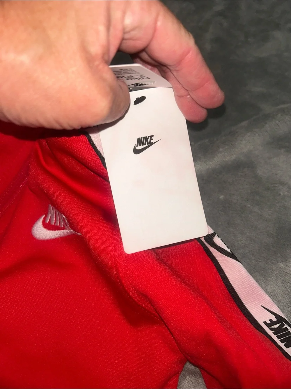 Nike vibrant red
